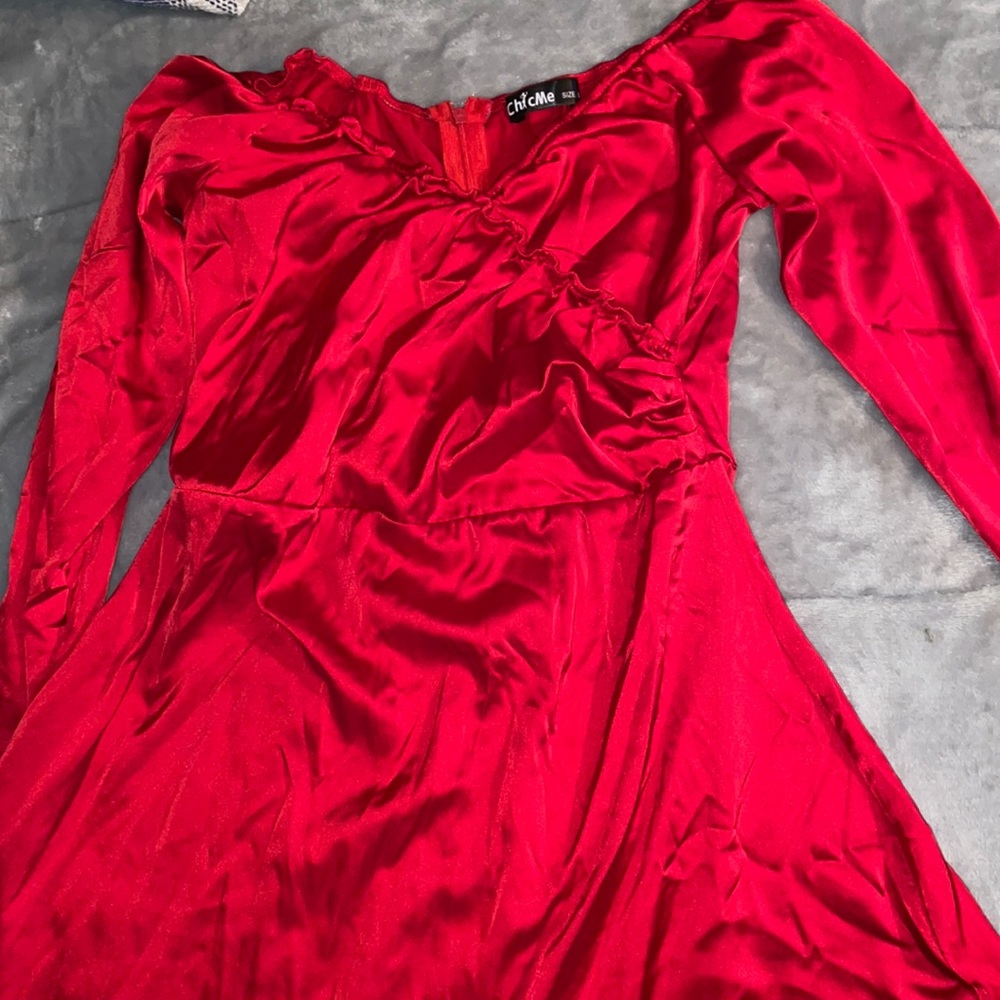 This is a cute cocktail dress from chicMe! It’s brand new without the tag(: